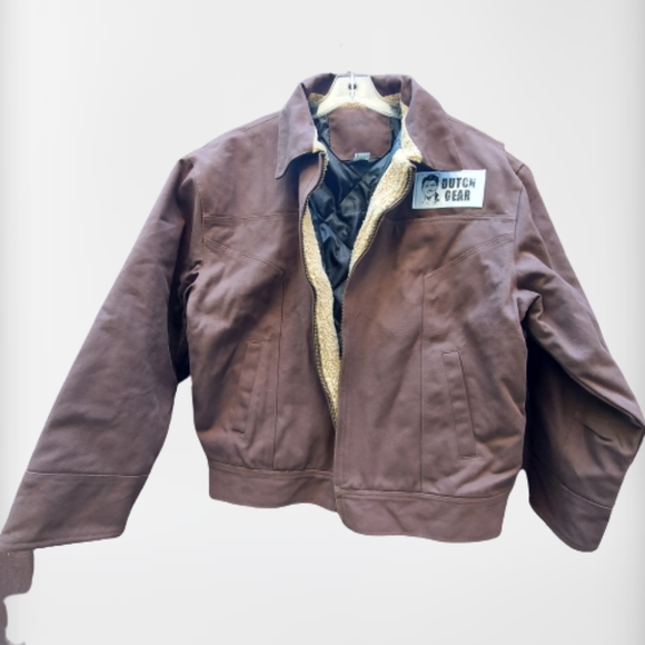 Dutch Gear Men's Brown Bomber Jacket - Picture 3 of 16